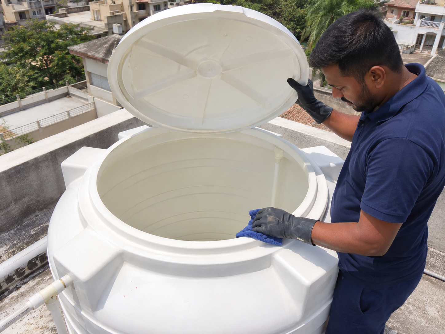 Water Tank Cleaning