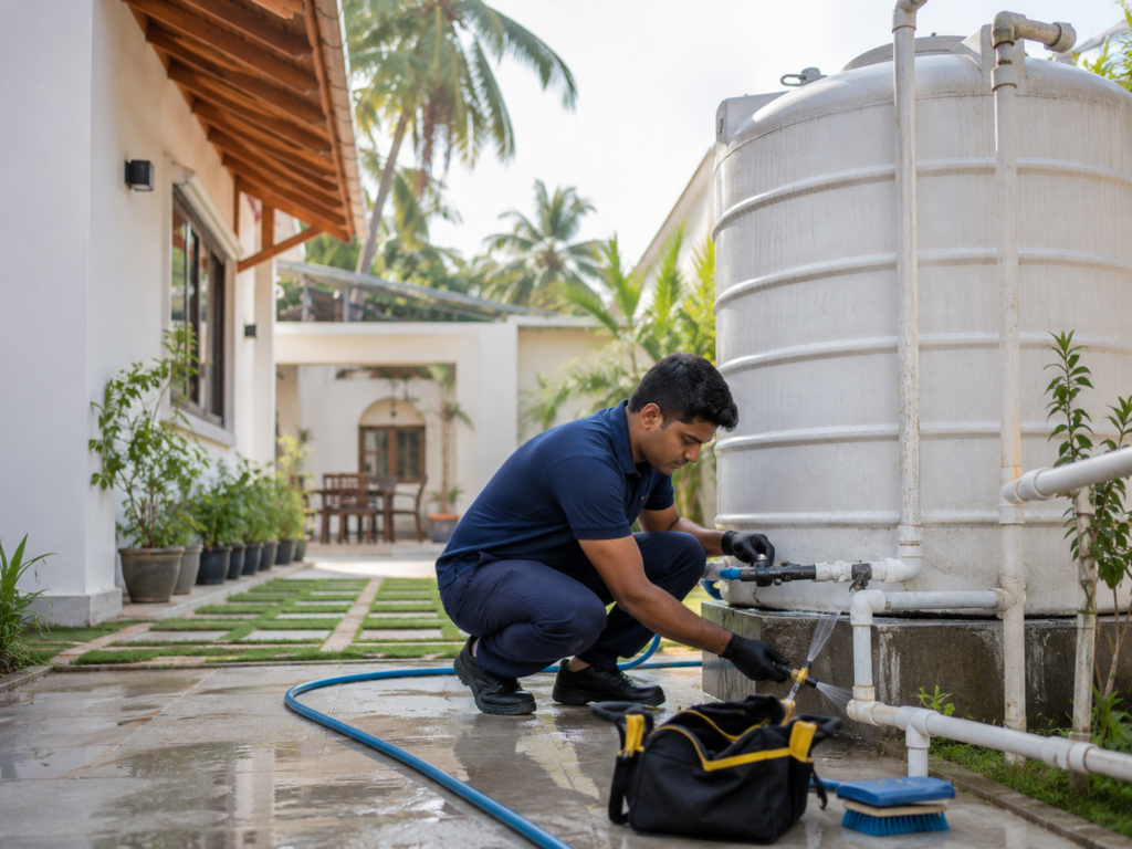 Water Tank Cleaning