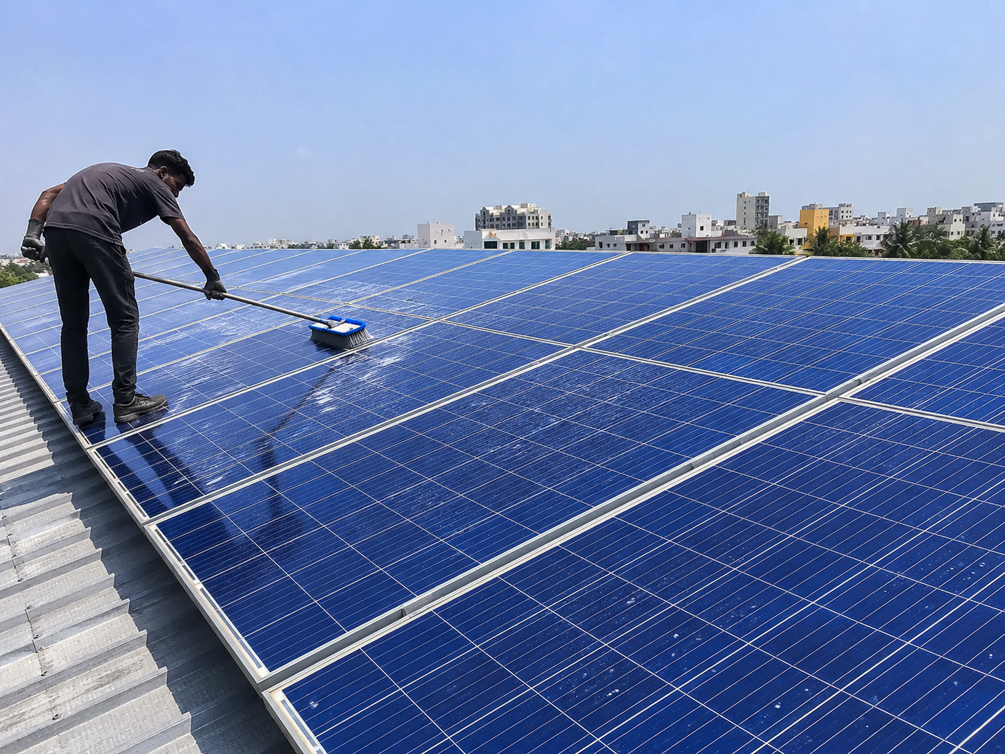 Solar Panel Cleaning